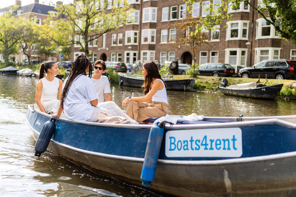 Louer un bateau Amsterdam - 3 heures avec Boaty